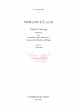 Lübeck: Clavier Uebung (Hamburg, 1728)