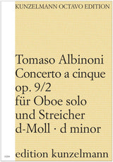 Albinoni: Oboe Concerto in D Minor, Op. 9, No. 2