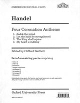 Handel: Four Coronation Anthems