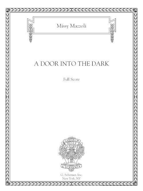 Mazzoli: A Door into the Dark