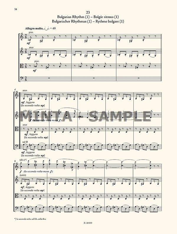 The Microcosm of String Ensemble Music - Volume 3 (Advanced)