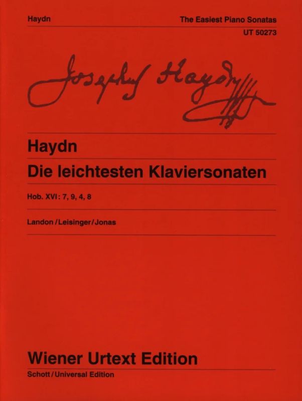Haydn: The Easiest Piano Sonatas, Hob. XVI:7, 9, 4 & 8