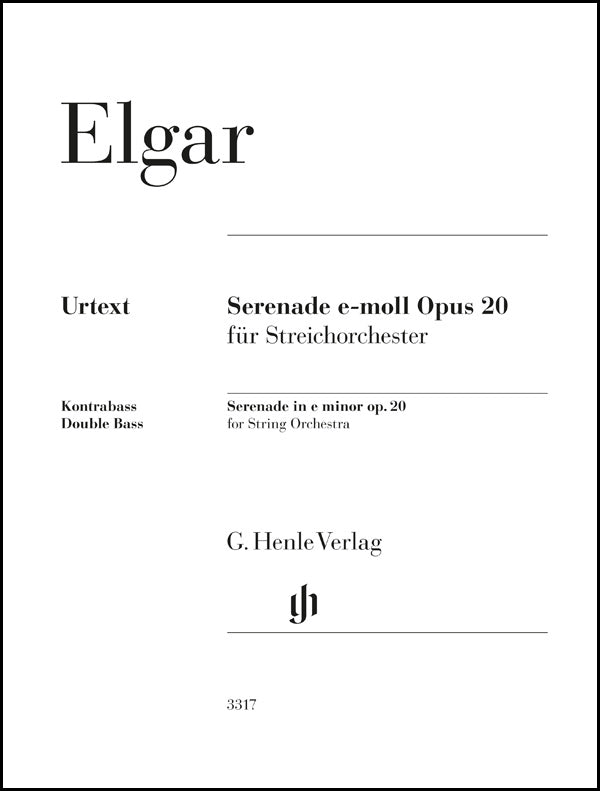 Elgar: Serenade in E Minor, Op. 20