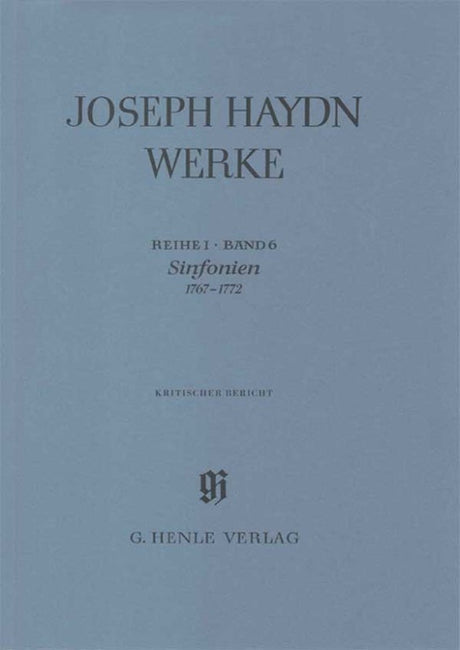 Haydn: Symphonies 1767-1772