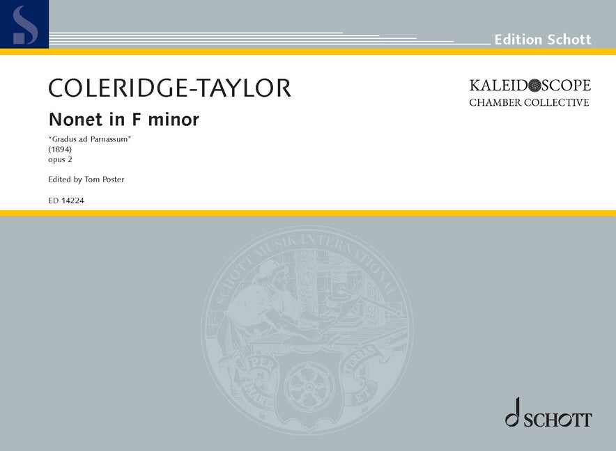 Coleridge-Taylor: Nonet in F Minor, Op. 2