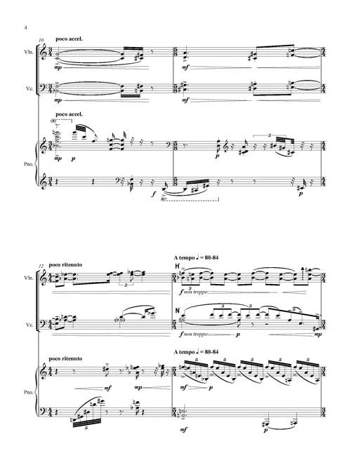 Aucoin: Piano Trio, Op. 2