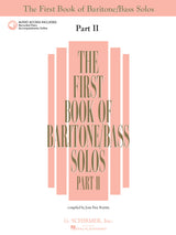 The First Book of Baritone/Bass Solos – Part 2