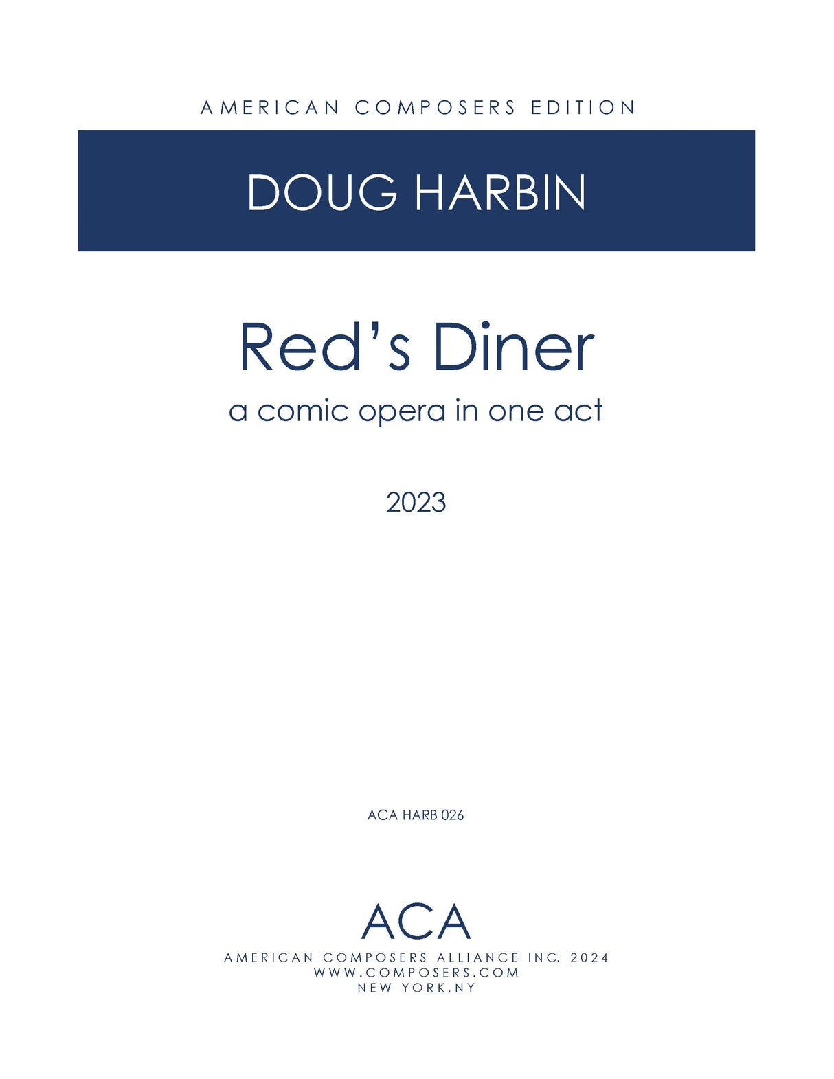 Harbin: Red's Diner