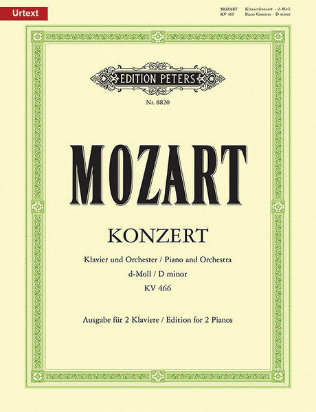 【MOZART】 Mozart - Concerto No. 12 in A, K.414 - PianoWorks, Inc
