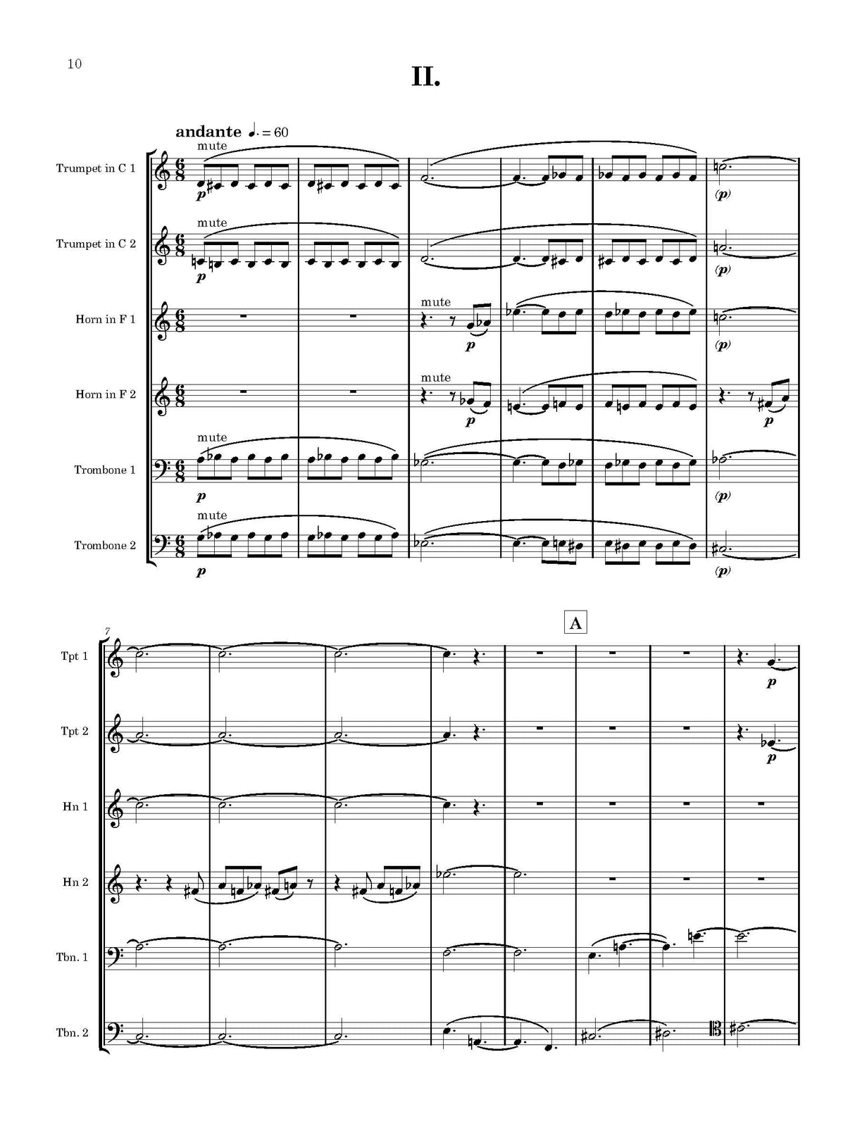 Bezanson: Brass Sextet