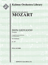 Mozart-Busoni: Overture to Don Giovanni, K. 527