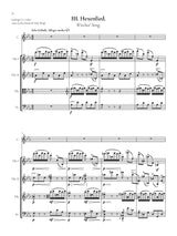 Weigl: Three Songs for Contralto and String Quartet