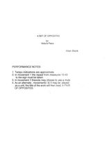 Blank: A Set of Opposites (Version for Viola & Piano)