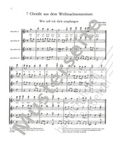 Bach: 7 Chorales from the Christmas Oratorio, BWV 248 (arr. for recorder quartet)