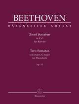 Beethoven: 2 Piano Sonatas, Op. 14, Nos. 1 & 2