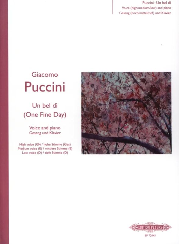 Puccini: Un bel dì (3 Keys in One)