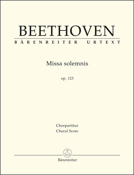 Beethoven: Missa solemnis, Op. 123