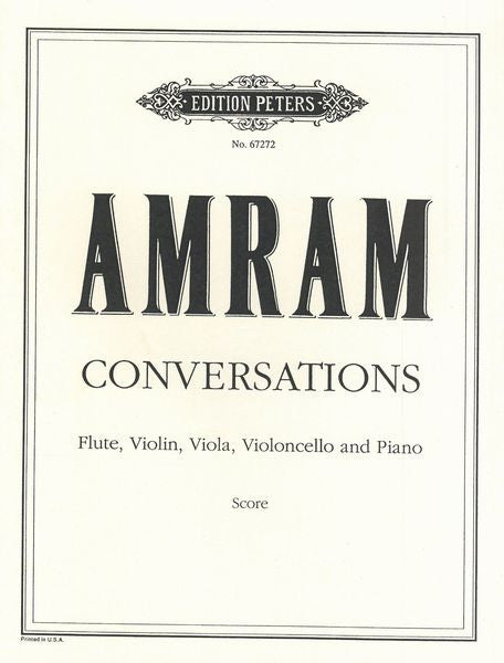 Amram: Conversations