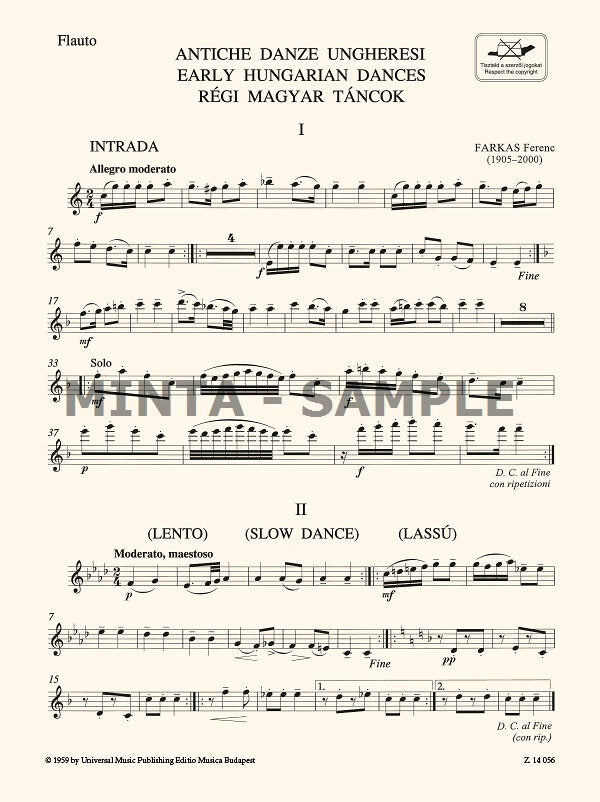 Farkas: Early Hungarian Dances from the 17th Century
