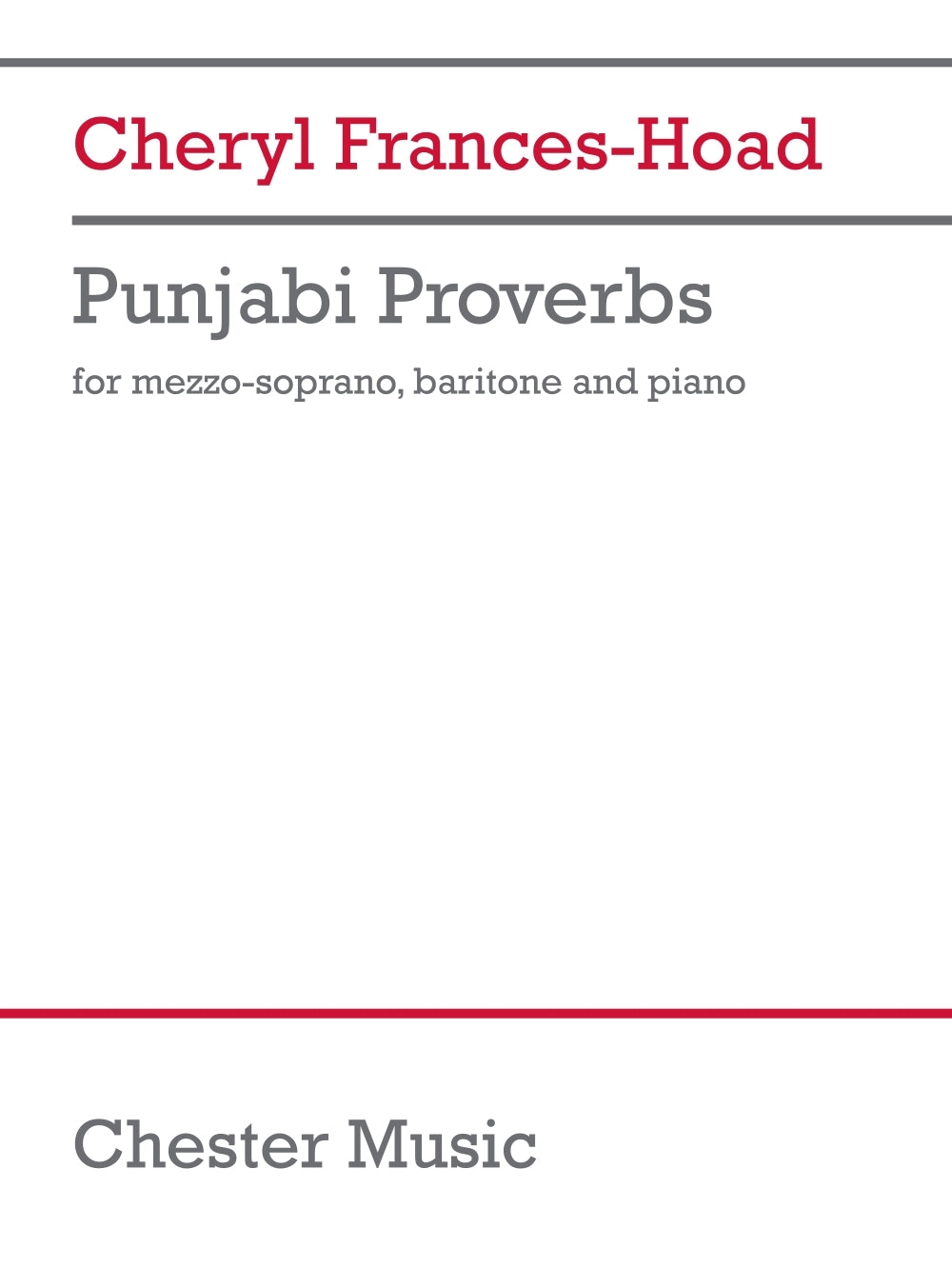 Frances-Hoad: Punjabi Proverbs
