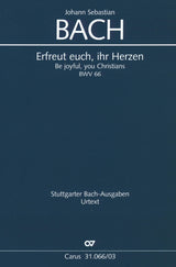 Bach: Erfreut euch, ihr Herzen, BWV 66