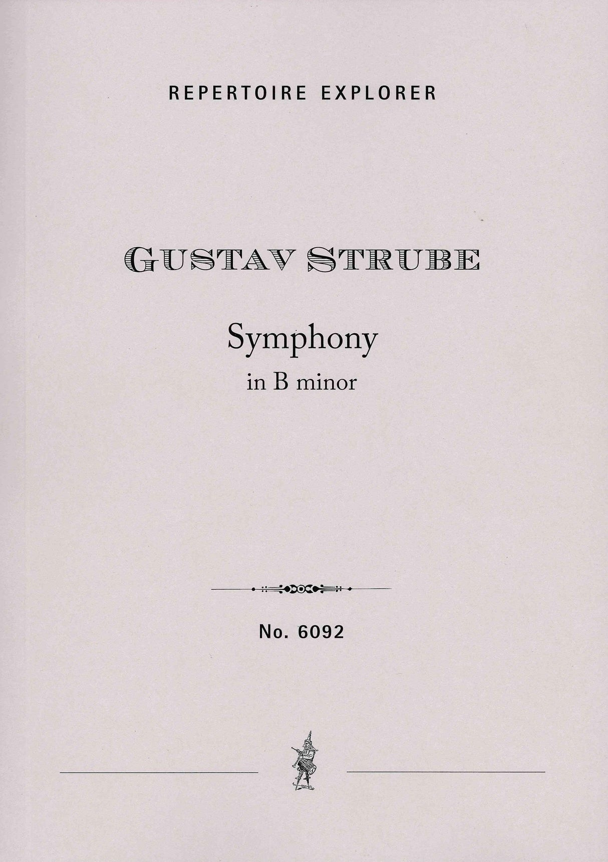 Strube: Symphony in B Minor