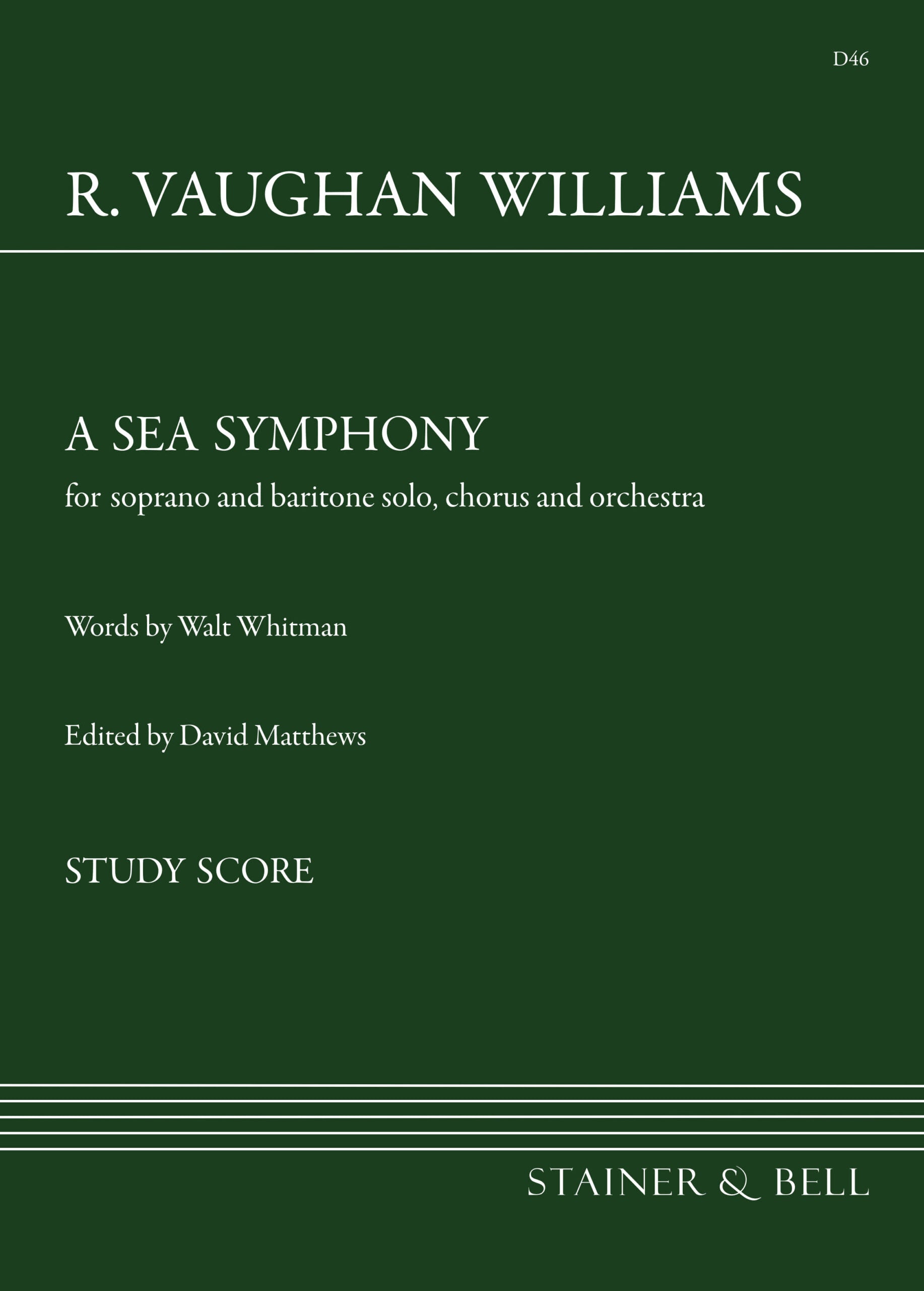 Vaughan Williams: A Sea Symphony – Ficks Music