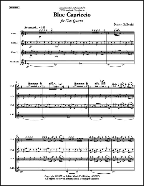 Galbraith: Blue Capriccio