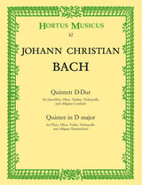 J.C. Bach: Quintet in D Major for Flute, Oboe, Violin, Cello and Harpsichord