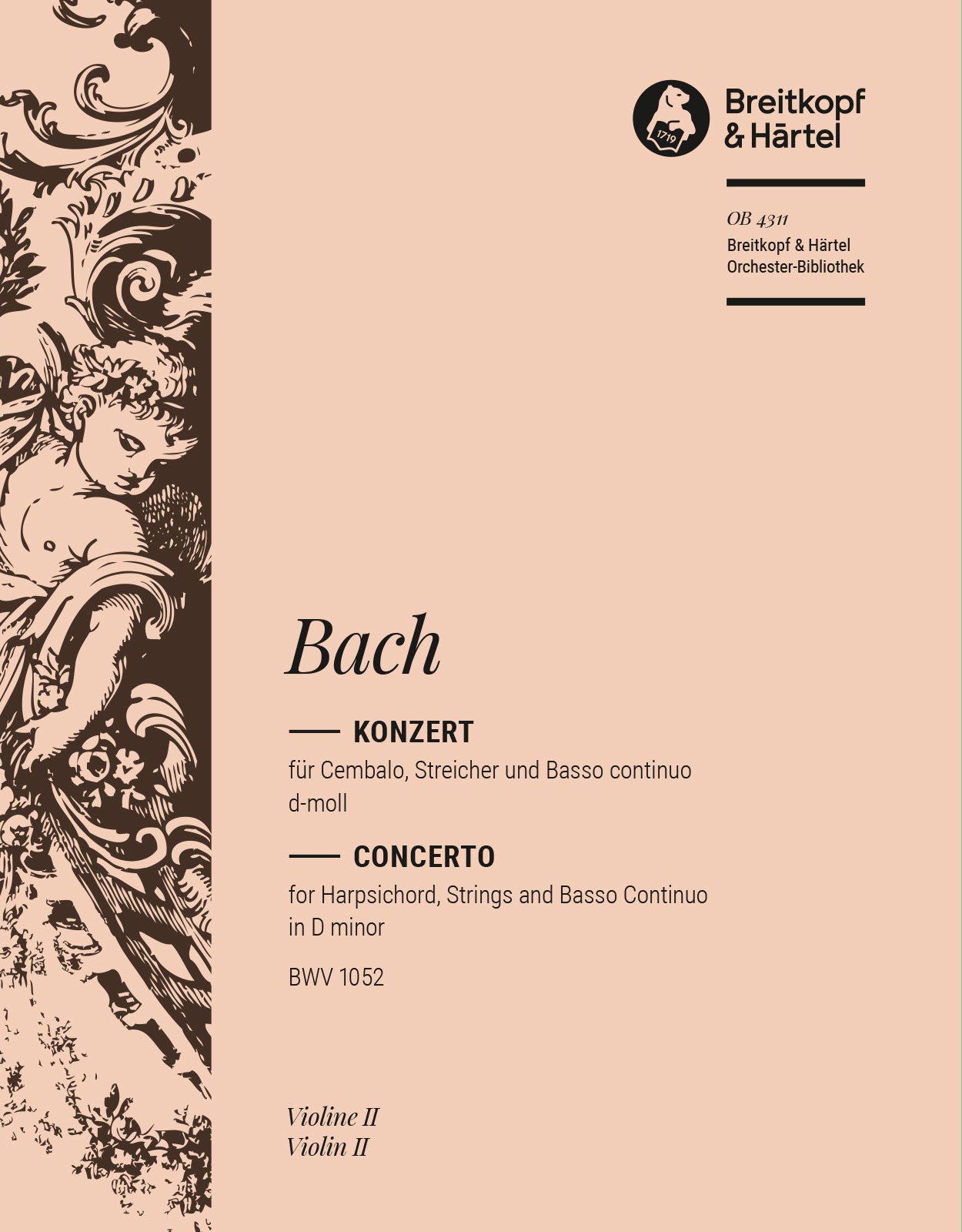 Bach: Harpsichord Concerto No. 1 in D Minor, BWV 1052 – Ficks Music