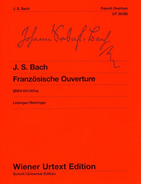 Bach: French Overture, BWV 831 – Ficks Music