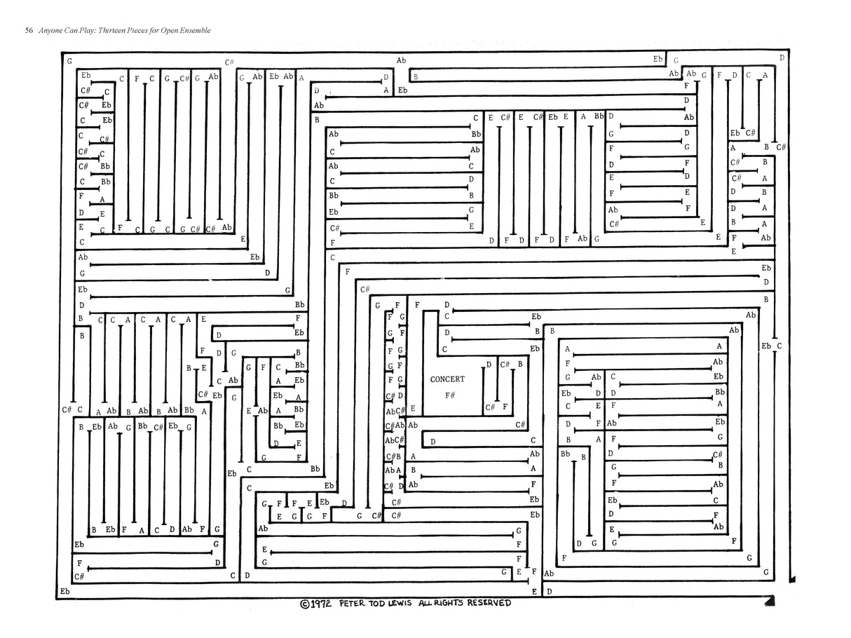 Anyone Can Play: 13 Pieces for Open Ensemble