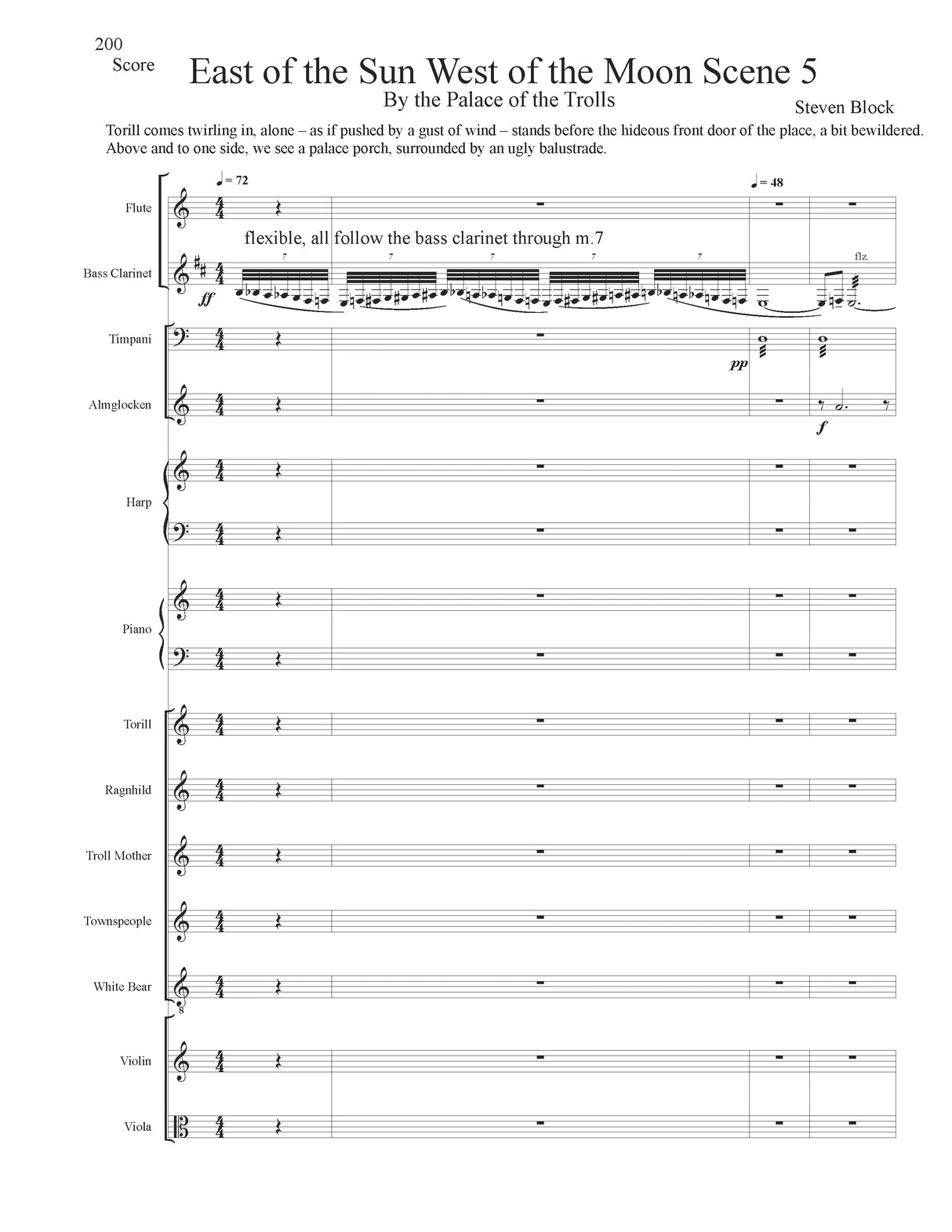 S. Block: East of The Sun, West of The Moon