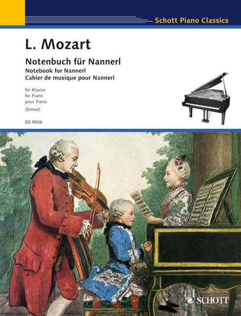 L. Mozart: Notebook for Nannerl