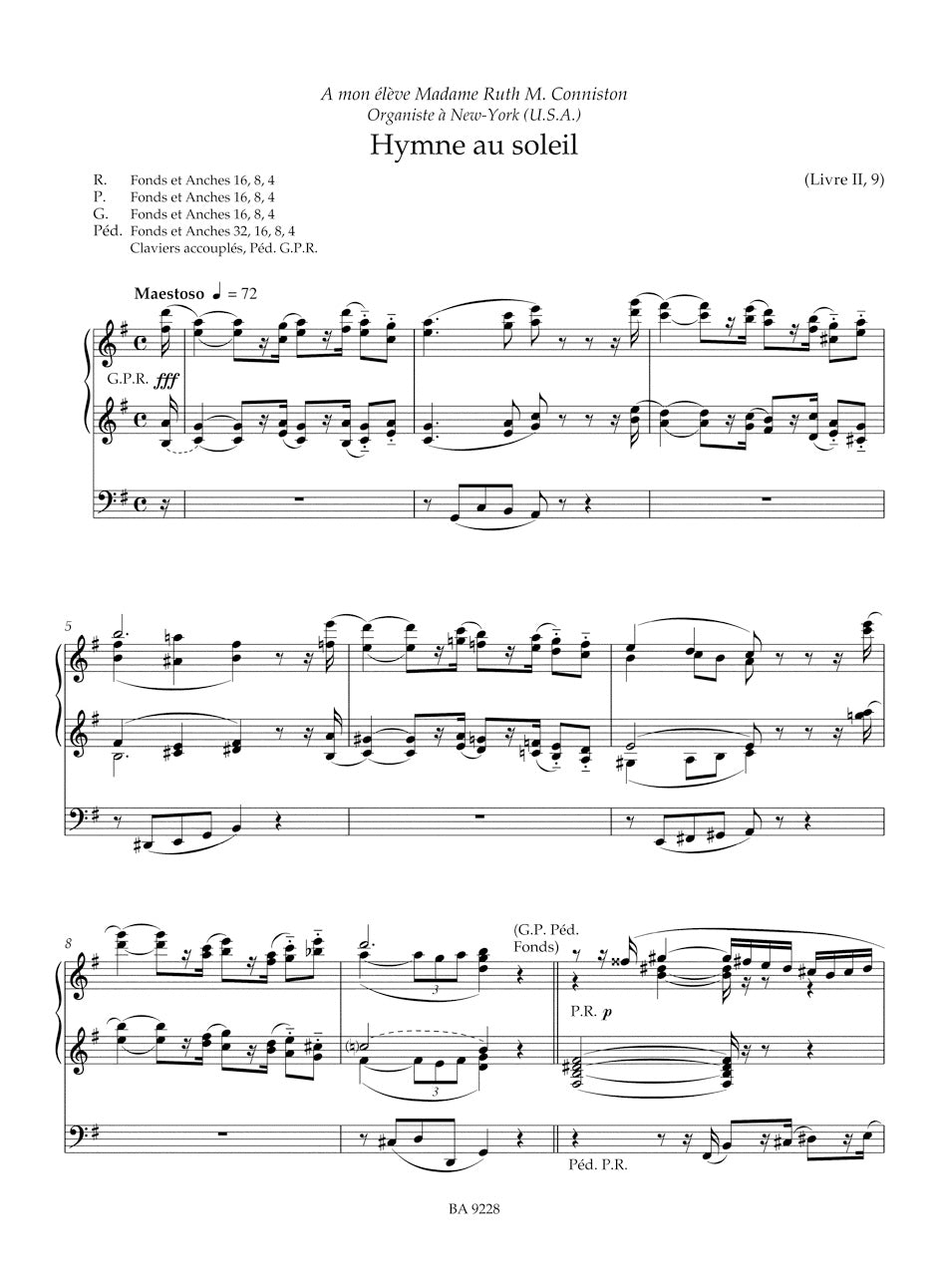 Vierne: Pièces de fantaisie, Op. 53 - Deuxième Suite