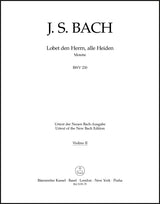 Bach: Lobet den Herrn, alle Heiden, BWV 230