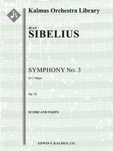 Sibelius: Symphony No. 3 in C Major, Op. 52