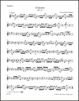 Handel: Concerto for Flute (or Oboe) in G Minor, HWV 287