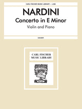 Nardini: Violin Concerto in E Minor