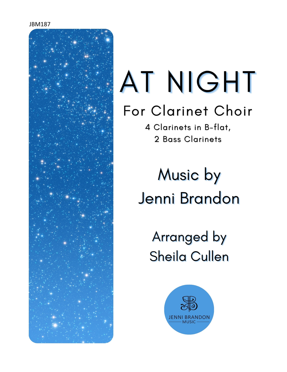 Brandon: At Night (arr. for clarinet sextet)