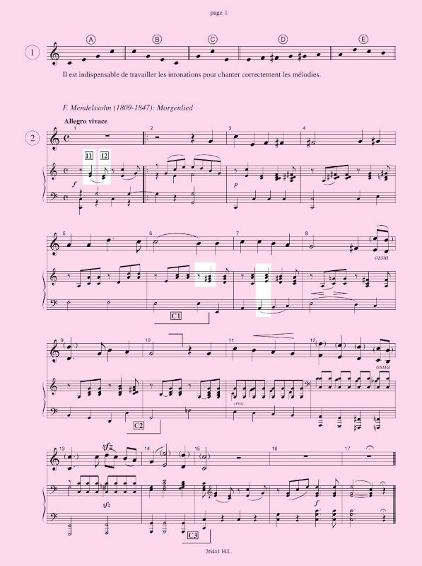 Je découvre la clé de sol et la clé de fa - Volume 3