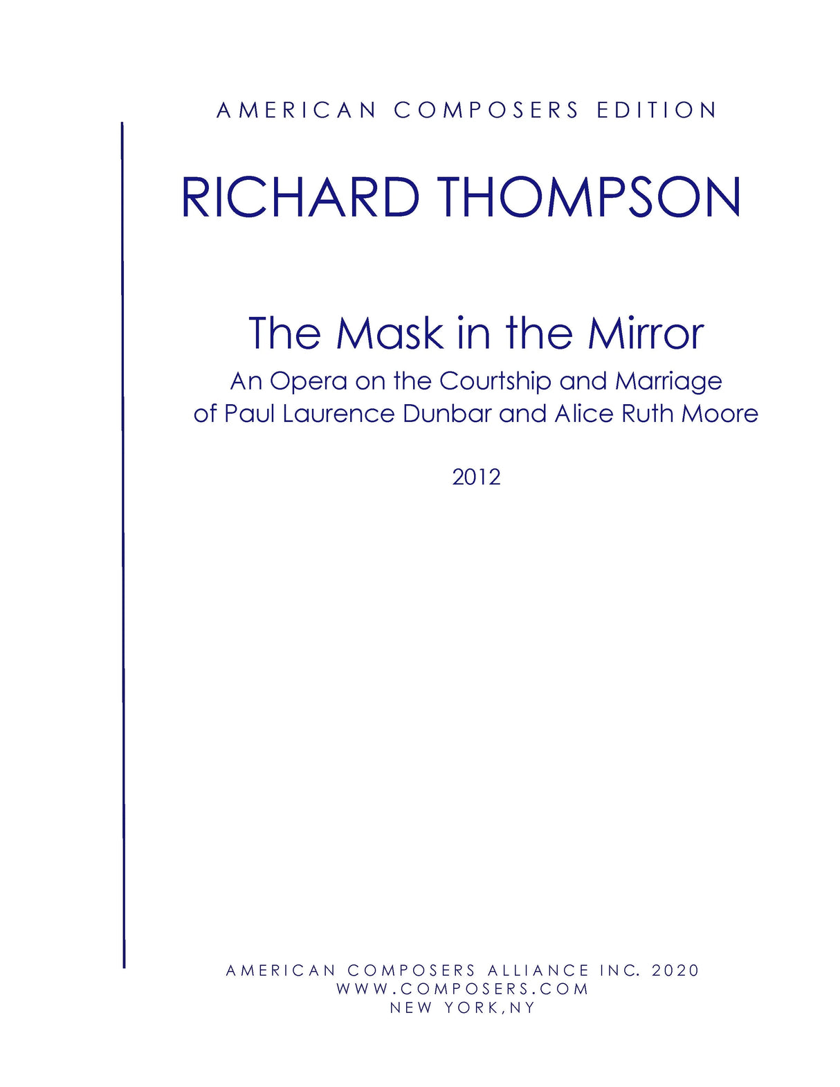 Thompson: The Mask in the Mirror
