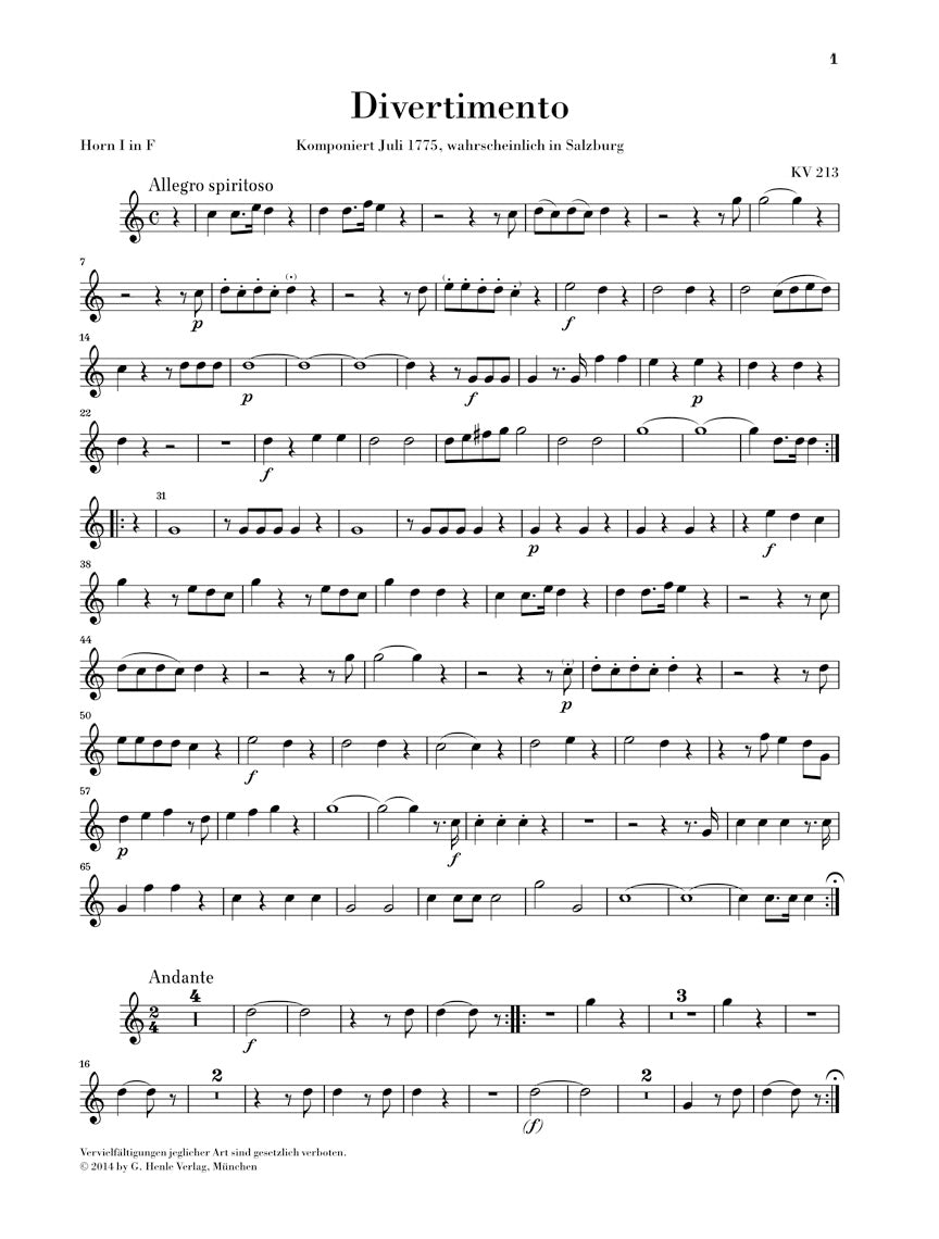 Mozart: Divertimenti for Wind Sextet