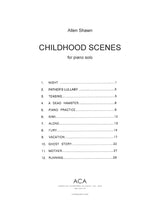 Shawn: Childhood Scenes