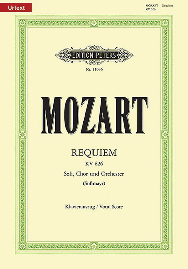 Mozart: Requiem, K. 626 - completed by Süßmayr – Ficks Music