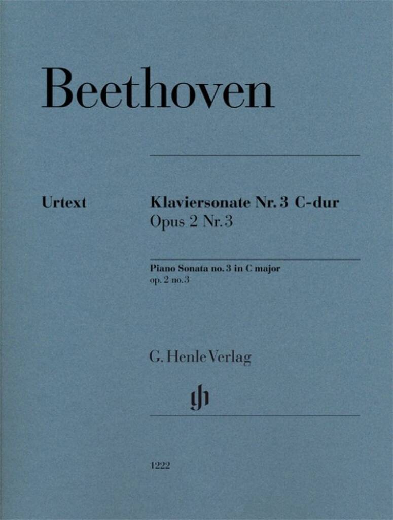 Beethoven: Piano Sonata No. 3 in C Major, Op. 2, No. 3 – Ficks Music