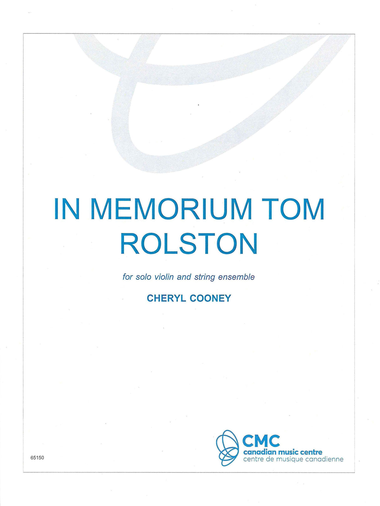 Cooney: In Memorium Tom Rolston
