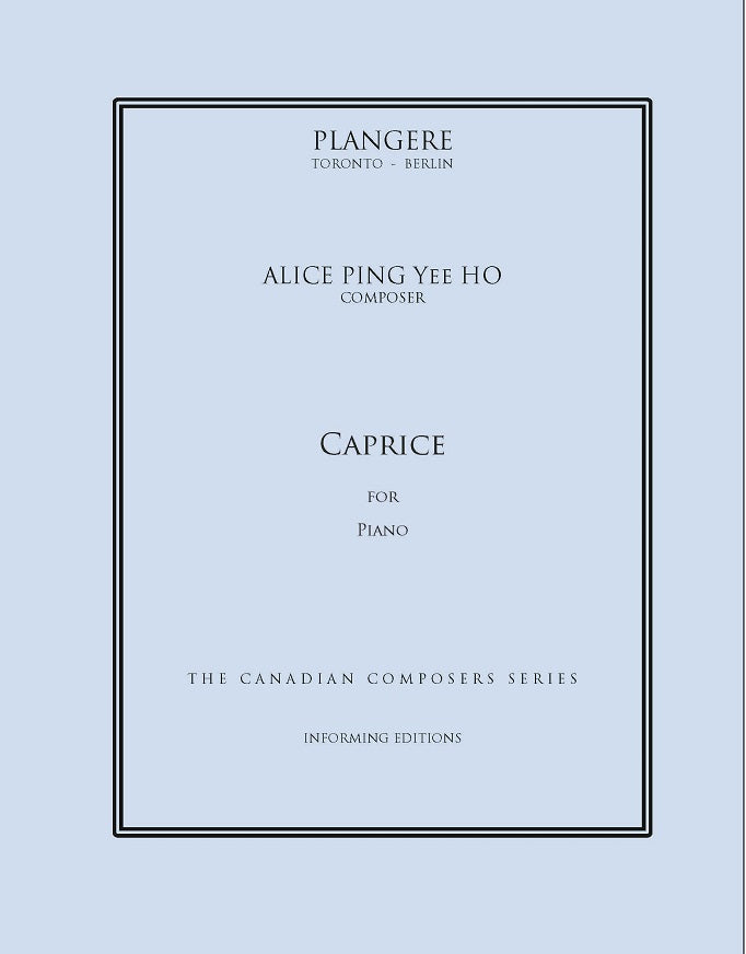 Ho: Caprice (Version for Piano)
