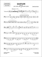 Saint-Saëns: Piano Quartet, Op. 41