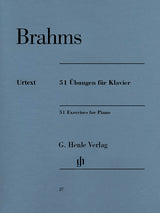 Brahms: 51 Exercises for Piano, WoO 6